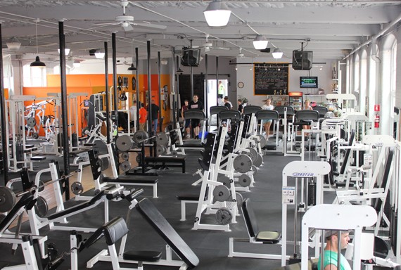 D&D Fitness Factory, Ware, MA, weight area